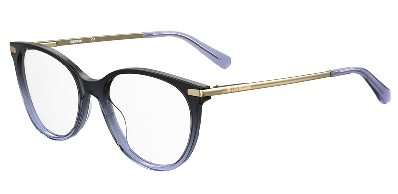 Okulary LOVE MOSCHINO MOL570-1X2. Okulary, Kolor liliowy. Kobieta.