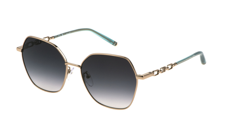 Okulary ESCADA SESD94-5608FE. Okulary przeciwsłoneczne, Kolor złoty. Kobieta.