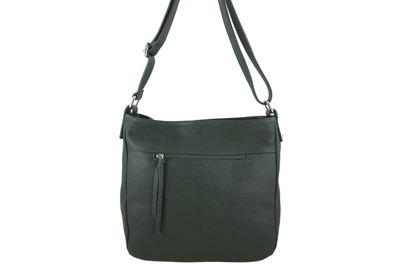 Torebka codzienna skórzana damska - Brązowa jasna