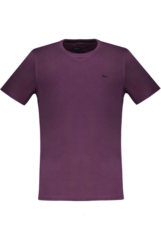 T-SHIRT MĘSKI Z KRÓTKIM RĘKAWEM HARMONT&BLAINE FIOLETOWY