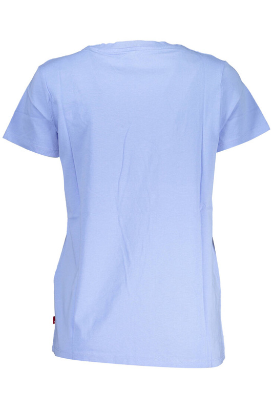 DAMSKI T-SHIRT Z KRÓTKIM RĘKAWEM LEVI&#39;S JASNONIEBIESKI