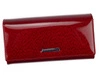 czerwony || Red \ materiał || Skóra naturalna