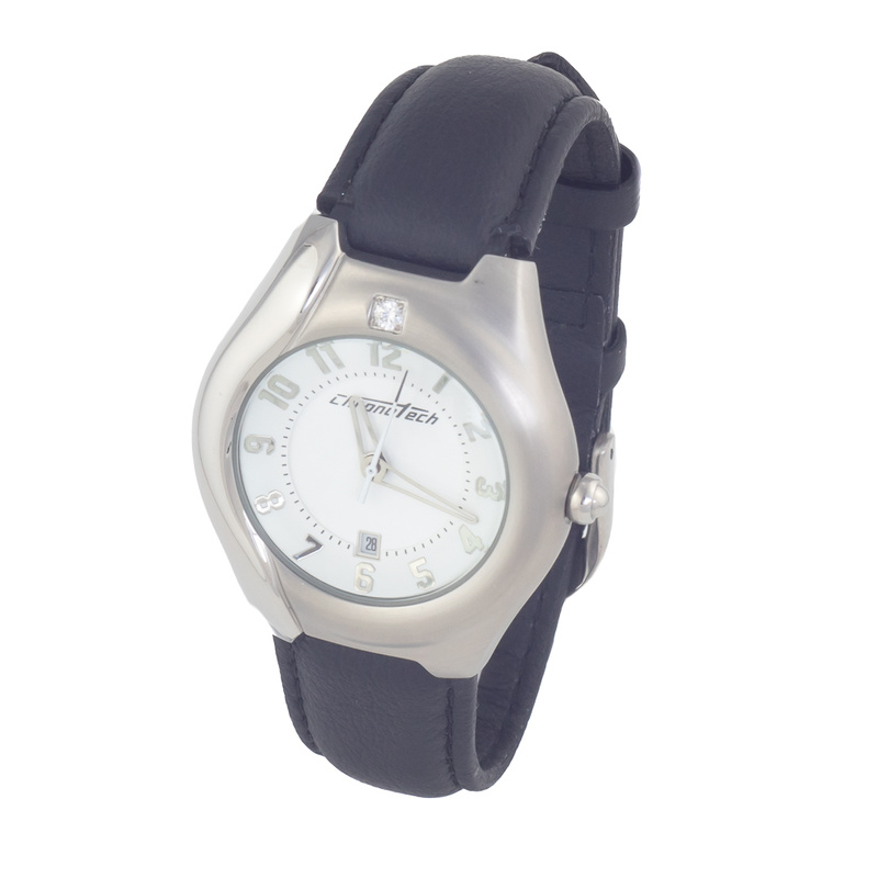 Zegarek CHRONOTECH CT2206L-04. Kwarcowy, Kolor biały. Kobieta.