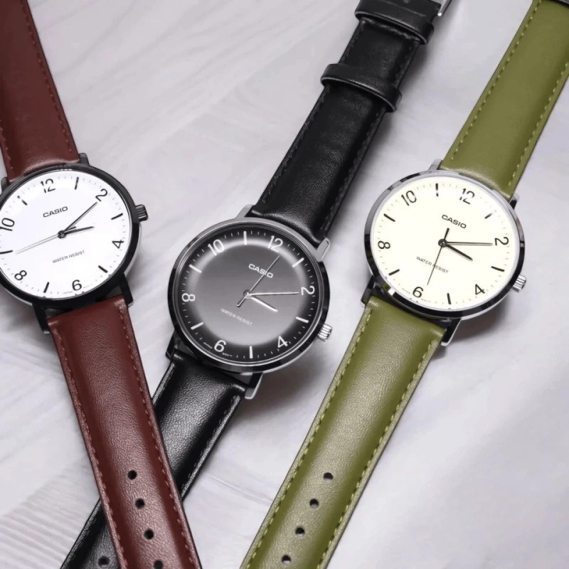 ZEGAREK MĘSKI CASIO  MTP-VT03L-1B + BOX