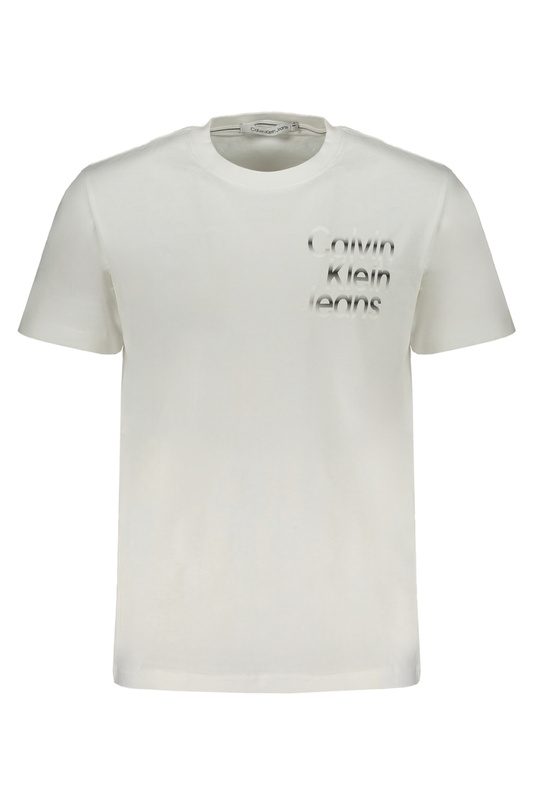 MĘSKI T-SHIRT Z KRÓTKIM RĘKAWEM CALVIN KLEIN BIAŁY