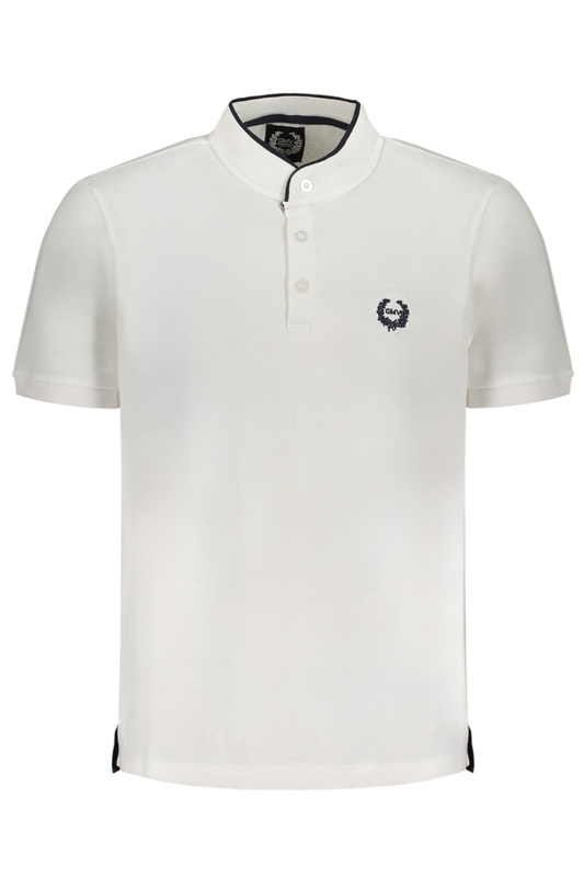 BIAŁA KOSZULKA POLO MĘSKA Z KRÓTKIM RĘKAWEM GIAN MARCO VENTURI