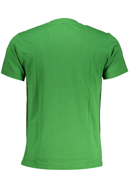 ZIELONY T-SHIRT MĘSKI Z KRÓTKIM RĘKAWEM KLASY CAVALLI