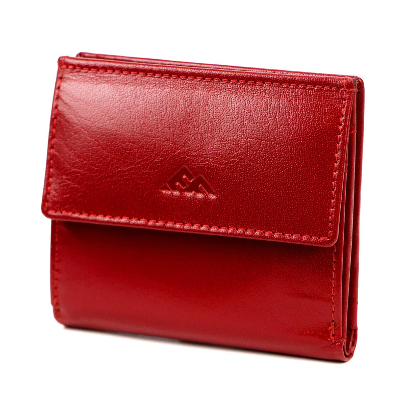 EL FORREST damska portmonetka skóra naturalna mały portfel system RFID