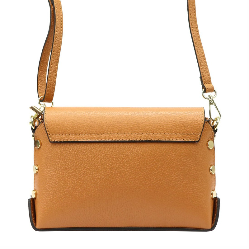 Luka damska listonoszka torebka przez ramię skóra naturalna stylowa