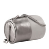 Skórzana torebka damska DUDU Barrel Bag, mała torebka na ramię z łańcuszkiem/skórzanym paskiem, elegancki wzór wieczorowy z zamkiem błyskawicznym