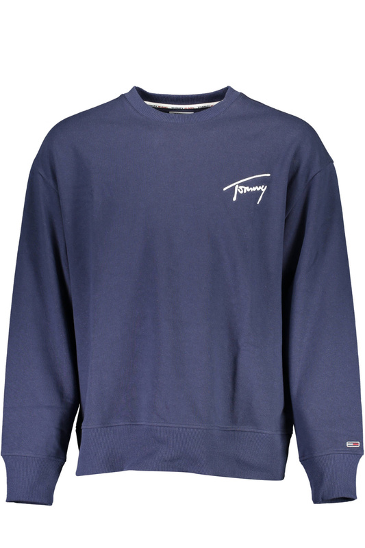 BLUZA TOMMY HILFIGER BEZ ZAMKA MĘSKA NIEBIESKA