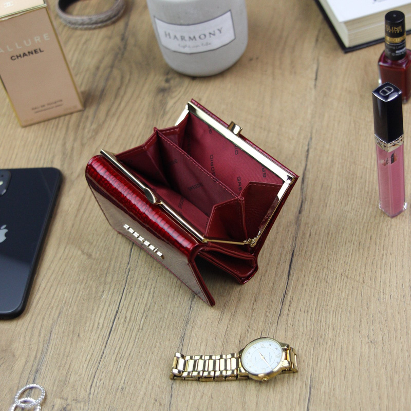 Skórzany damski portfel Gregorio GP-117