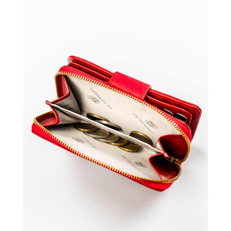 Skórzany damski portfel Peterson PTN PS115-MLF