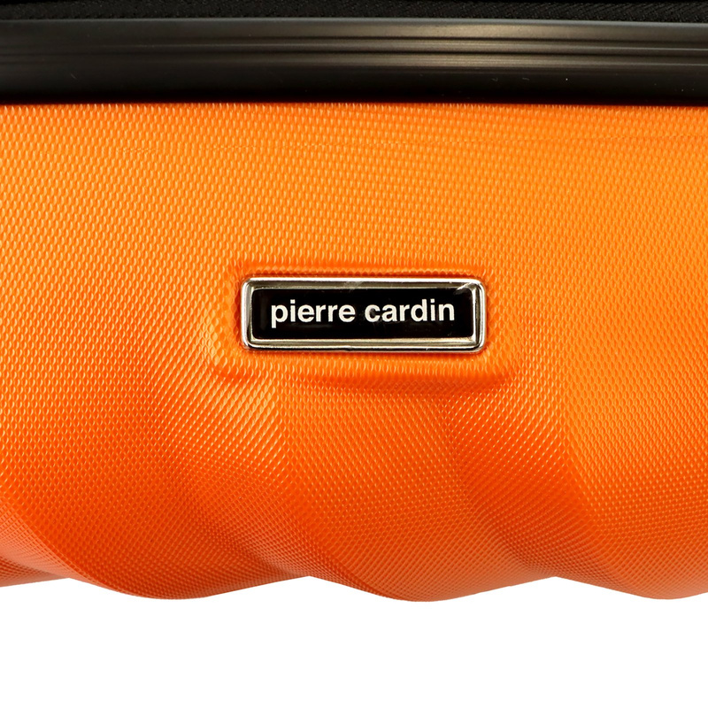 Mocna walizka damska z ABSu Pierre Cardin MED12 x3 Z