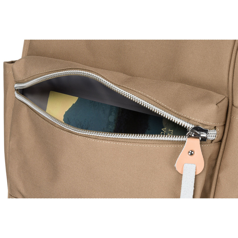 Damski plecak z tworzywa Peterson PTN BETA KHAKI