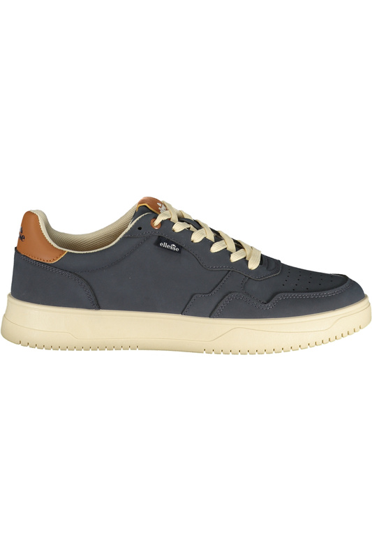 Niebieskie sneakersy męskie Ellesse Pansit 004 – brązowe detale