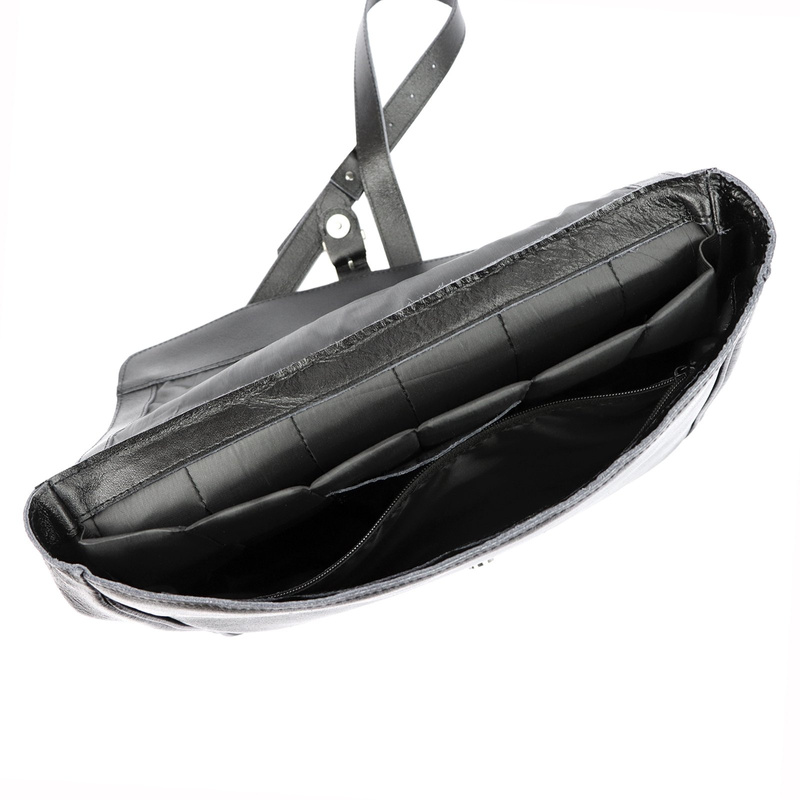 Baleine damska torba na ramię duża listonoszka skóra naturalna kieszenie