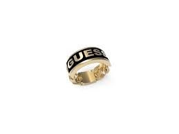 Biżuteria GUESS JUXR03003JWY. Pierścionek, Kolor czarny. Mężczyzna.
