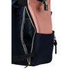 Damski plecak z tworzywa Peterson PTN ALFA NAVY+PINK