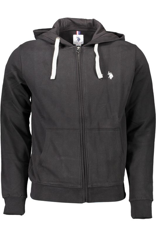 BLUZA US POLO Z ZAMKIEM MĘSKA CZARNA