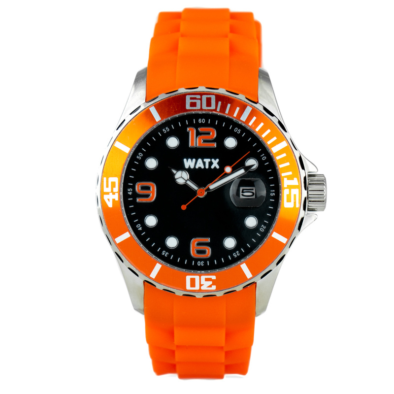 Zegarek WATXANDCO RWA9022. Kwarcowy, Kolor czarny. Mężczyzna.