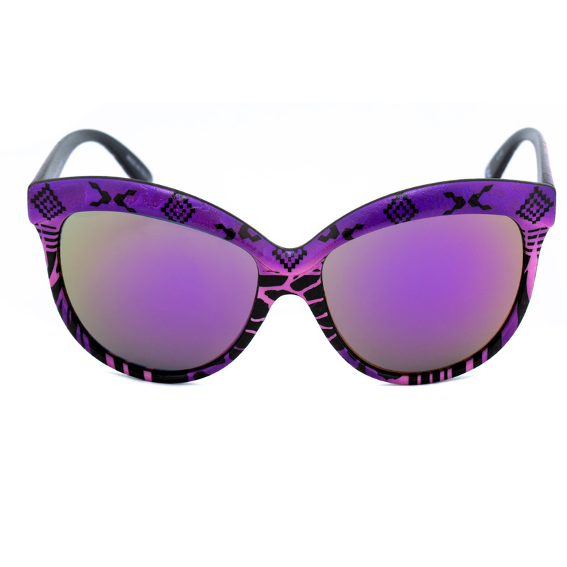 Okulary ITALIA INDEPENDENT 0092INX017000. Okulary przeciwsłoneczne, Kolor PURPLE. Kobieta.