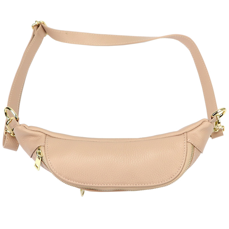 Skórzana damska nerka na ramię listonoszka Luka