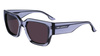 Okulary KARL LAGERFELD KL6142S-020. Okulary przeciwsłoneczne, Kolor PURPLE. Unisex.