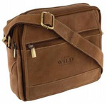 skóra naturalna Męski torby Wild 251L-MH