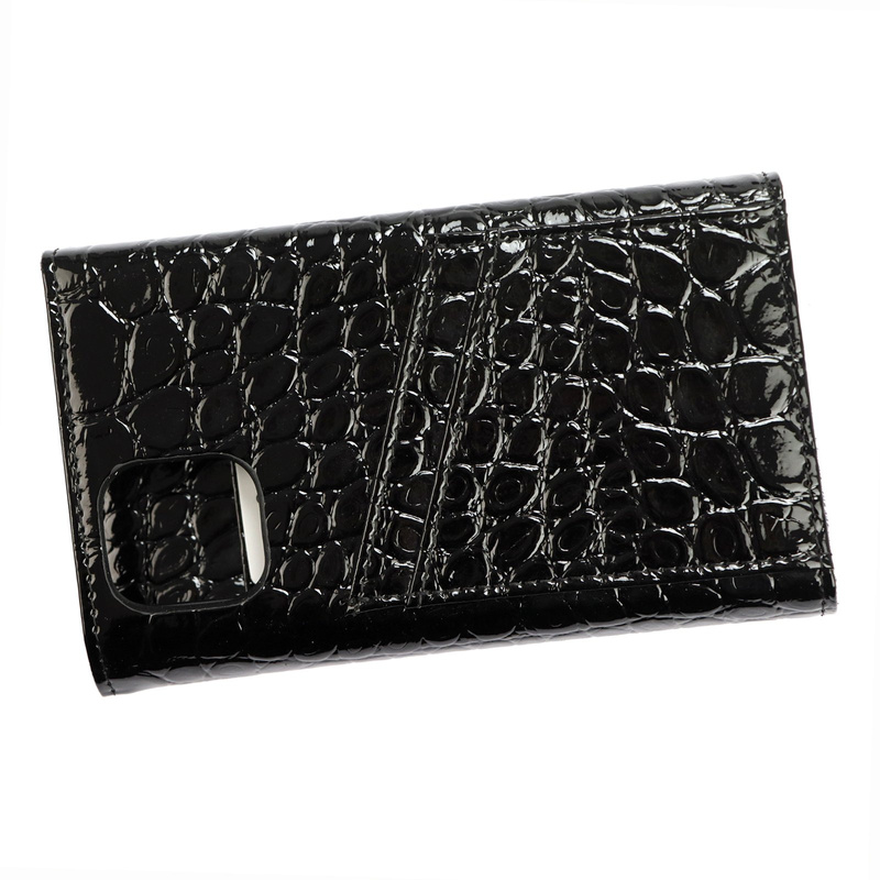 MiaMore case na telefon z klapą Iphone 12 PRO etui skóra krokodyla