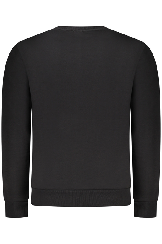 BLUZA Z KARABINEM BEZ ZAMKA MĘSKA CZARNA