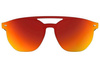 Okulary HAVAIANAS UBATUBACS807U. View + clip-on, Kolor czerwony żółty. Unisex.