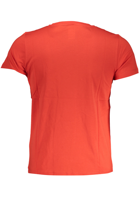 CZERWONY T-SHIRT MĘSKI K-WAY Z KRÓTKIM RĘKAWEM