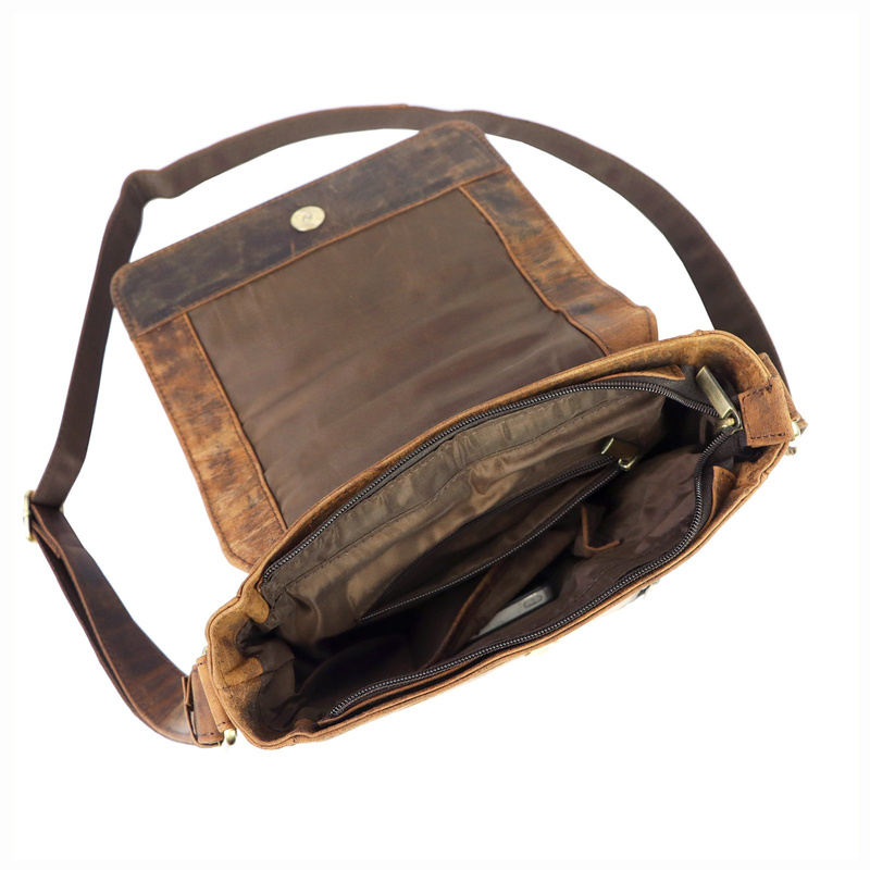 Saszetka męska z naturalnej skóry Andreas H1992