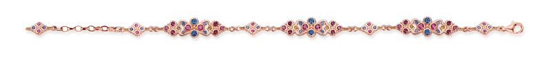 Biżuteria THOMAS SABO A16680687L19V. WRIST, Kolor czerwony. Kobieta.