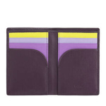 DUDU Small Slim Bifold Wallet dla mężczyzn, minimalistyczny skórzany portfel RFID z kieszenią na monety, kieszeniami na karty i schowkiem na gotówkę