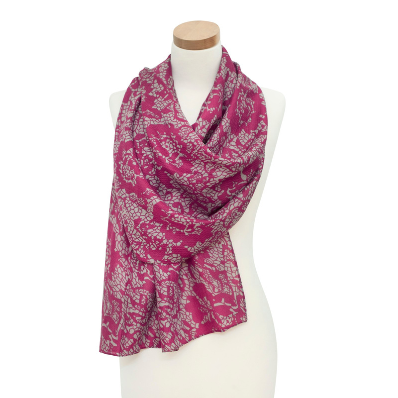 Szal Romantyczna Flora