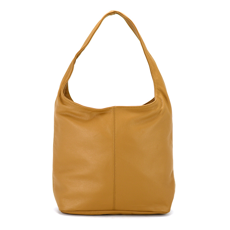 Duża stylowa shopperbag torebka na ramię skórzana z kieszeniami Voyager