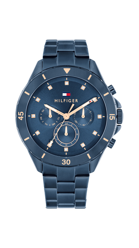 Zegarek TOMMY HILFIGER 1782743. Kwarcowy, Kolor niebieski. Kobieta.