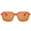 Okulary OPPOSIT TM-522S-04. Okulary przeciwsłoneczne, Kolor pomarańczowy. Kobieta.