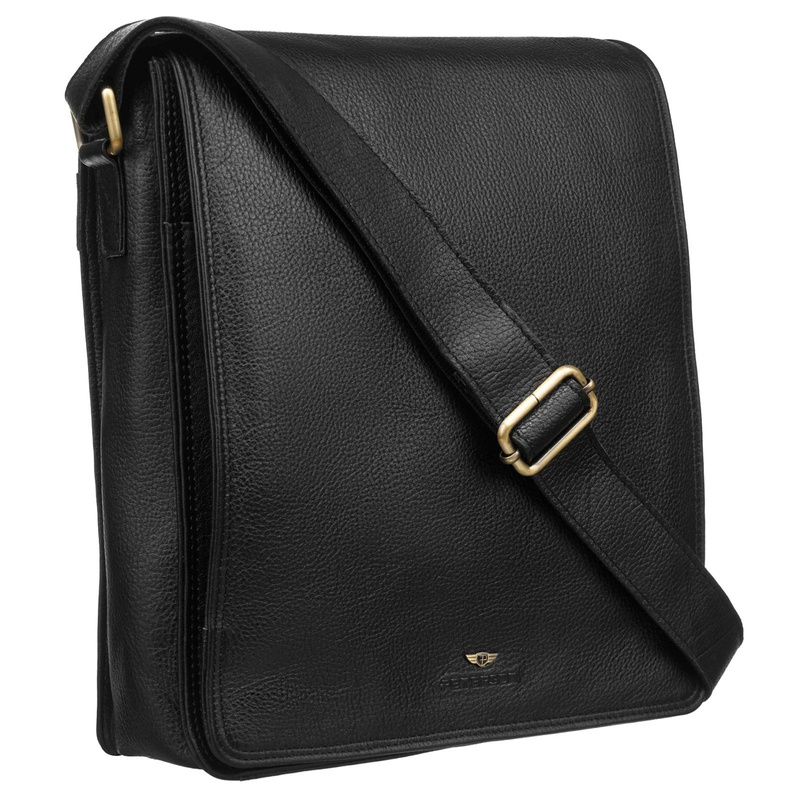 Saszetka męska z naturalnej skóry Peterson PTN LARS-NDM