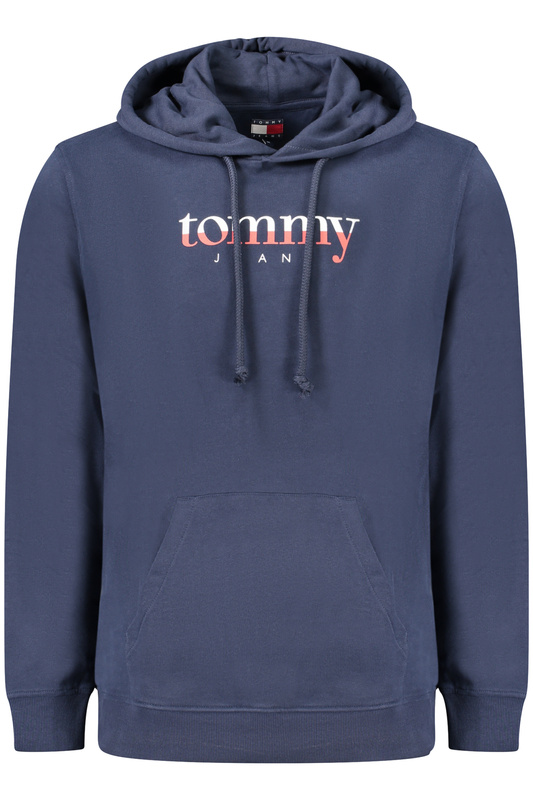 TOMMY HILFIGER MĘSKA NIEBIESKA BLUZA Z ROZPIĘCIEM