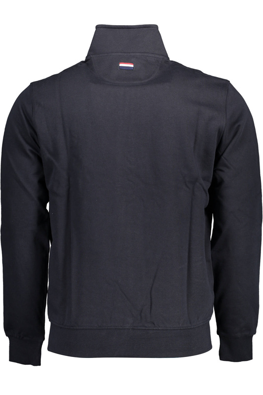 BLUZA US POLO Z ZAMKIEM NIEBIESKA MĘSKA