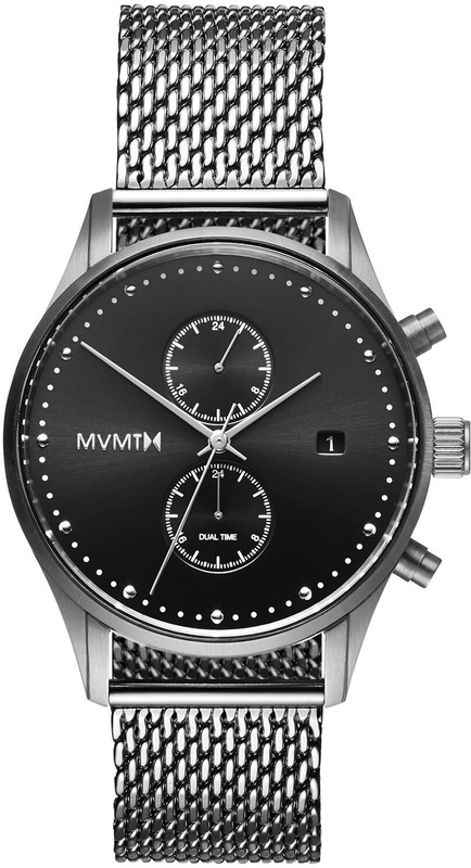 Zegarek MVMT MV01-S2. Kwarcowy, Kolor czarny. Mężczyzna.