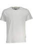 GIAN MARCO VENTURI MĘSKI T-SHIRT Z KRÓTKIM RĘKAWEM, BIAŁY