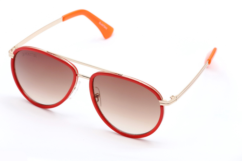 Okulary LANCASTER SLA0734-2. Okulary przeciwsłoneczne, Kolor czerwony. Kobieta.