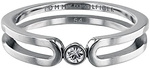 Biżuteria TOMMY HILFIGER 2780100C. Pierścionek, Kolor szary. Kobieta.