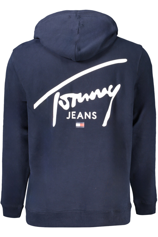 NIEBIESKA BLUZA MĘSKA BEZ ZAMKA TOMMY HILFIGER