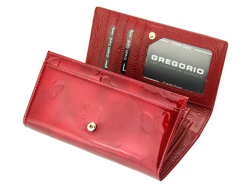 Skórzany damski portfel Gregorio BT-114