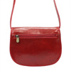 Florence Skórzana damska listonoszka przez ramię dwie komory kieszenie